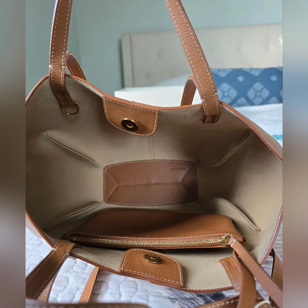 Polene Tan Shoulder Bag - Picture 4 of 15